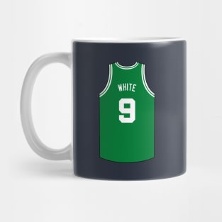 Derrick White Boston Jersey Qiangy Mug